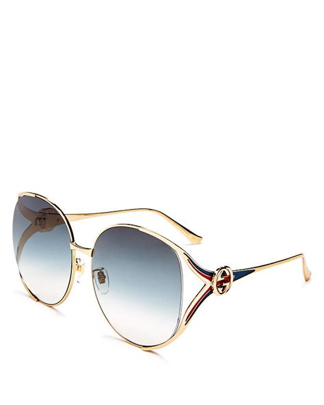 correct weight for gucci round sunglasses|Gucci women's oversize round sunglasses.